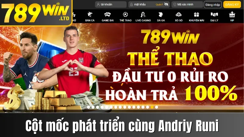 Những cột mốc phát triển của nhà cái 789win
